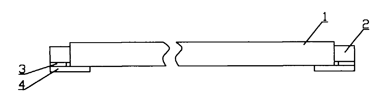 Guide rail device for laser cutting machine