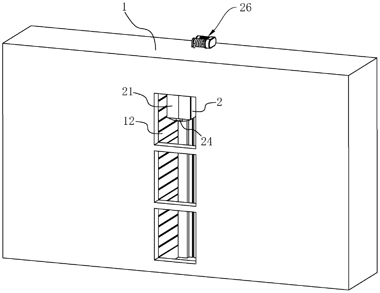 Safety linkage device for people and goods elevators in building construction