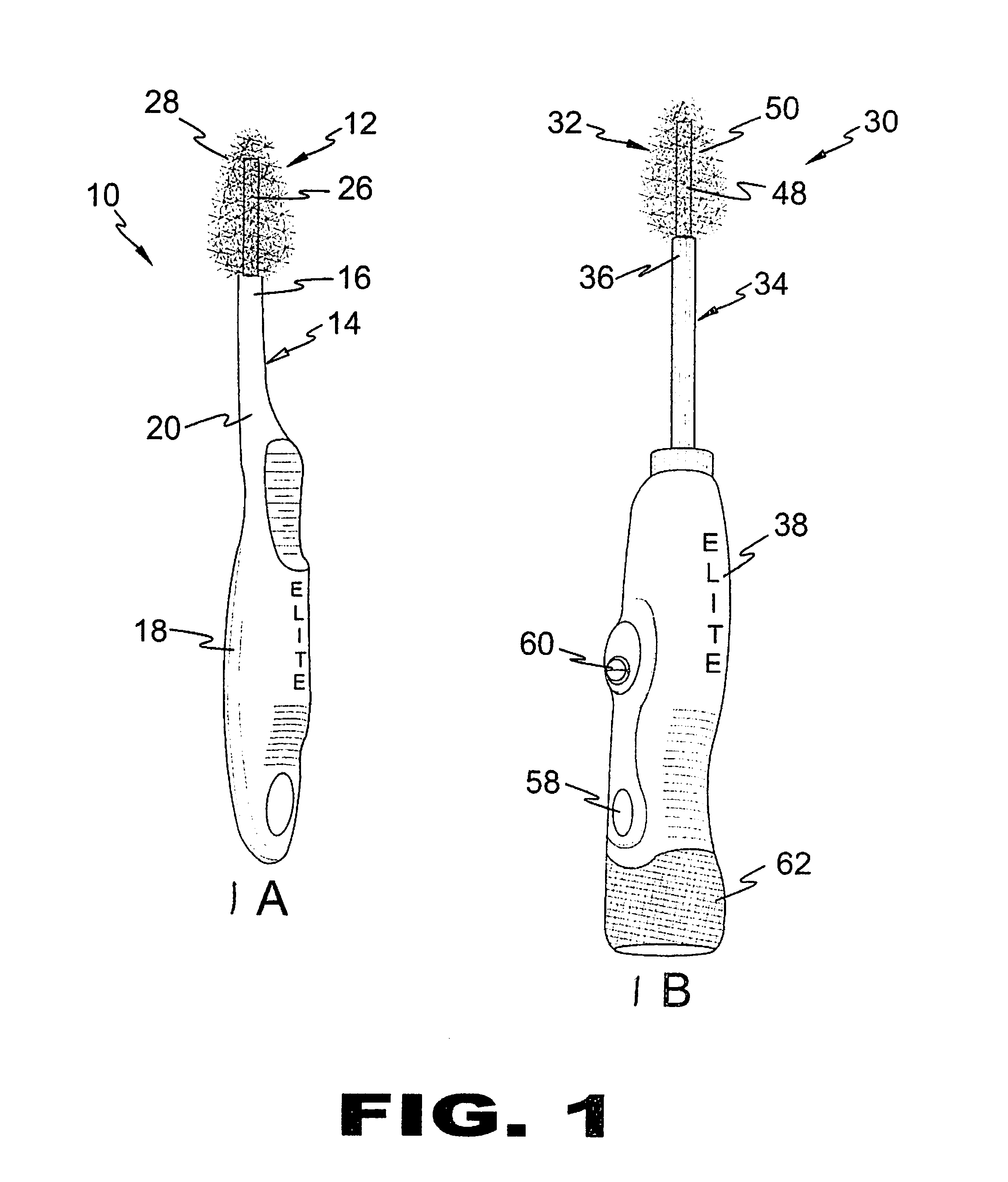 Closed mouth toothbrush