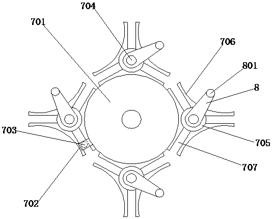 Decocting device capable of simultaneously decocting multiple groups of traditional Chinese medicine