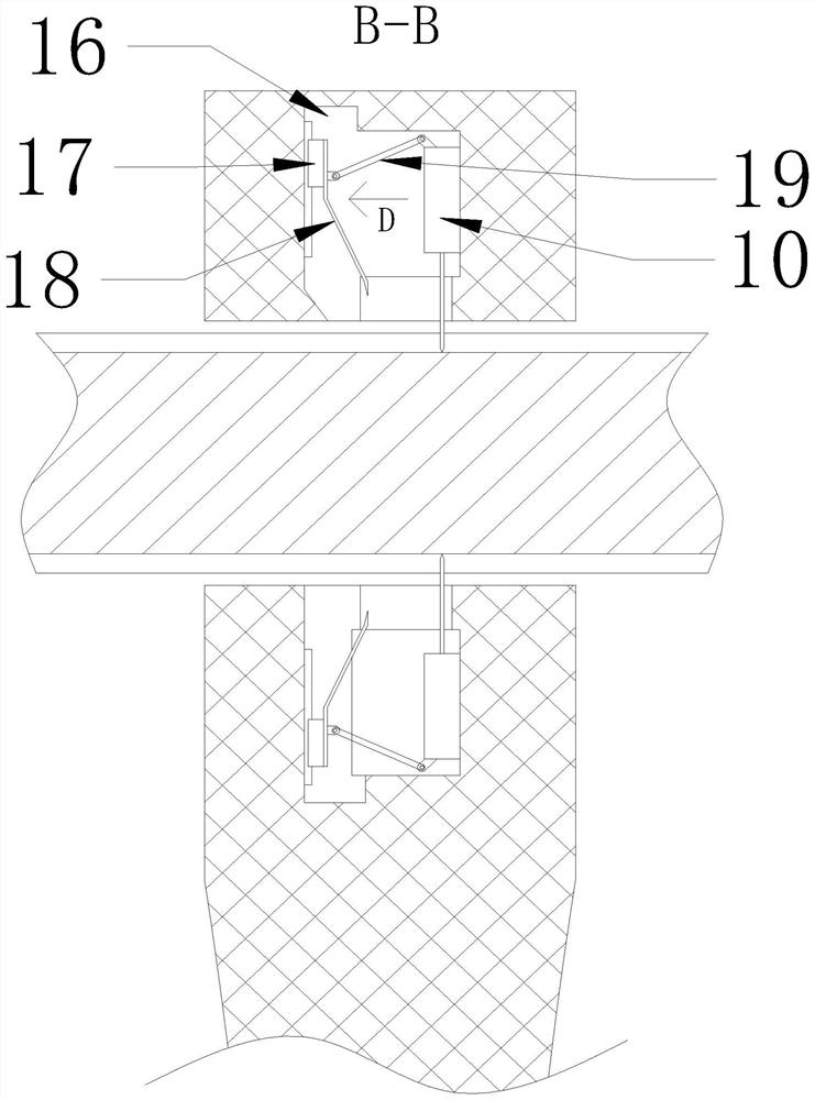 Cable stripping device and method