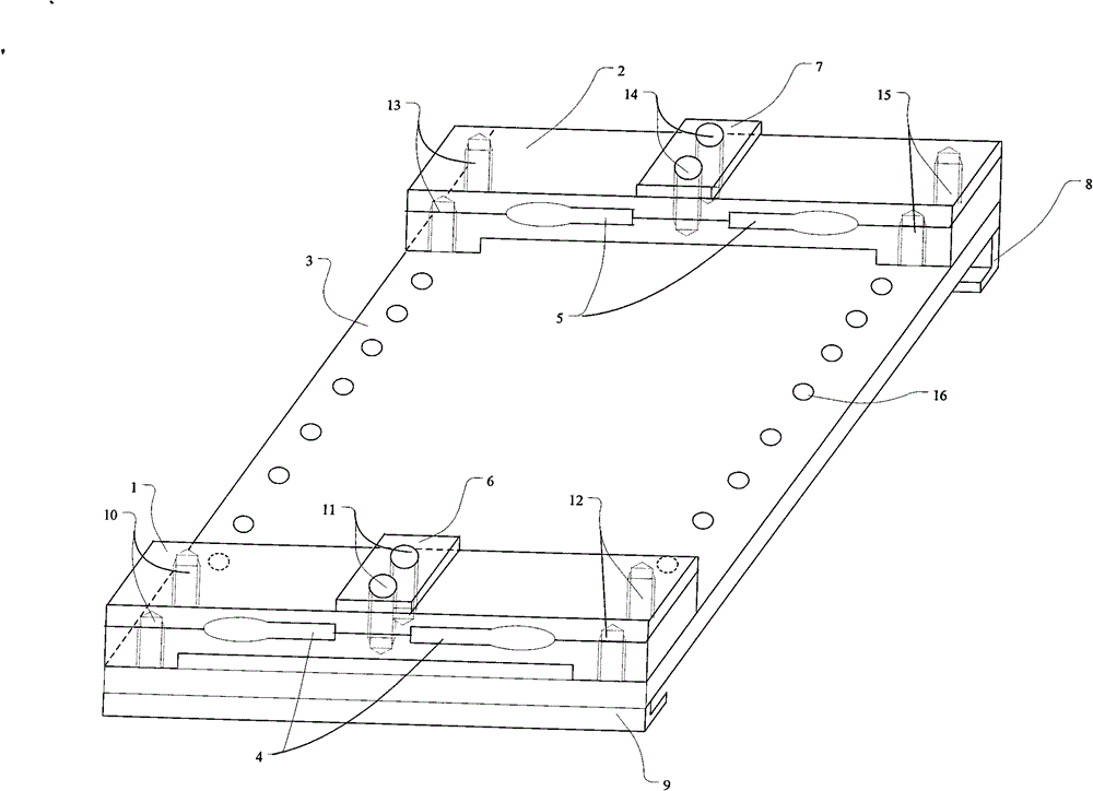 A device for measuring aircraft pedal force and braking force and its measuring method