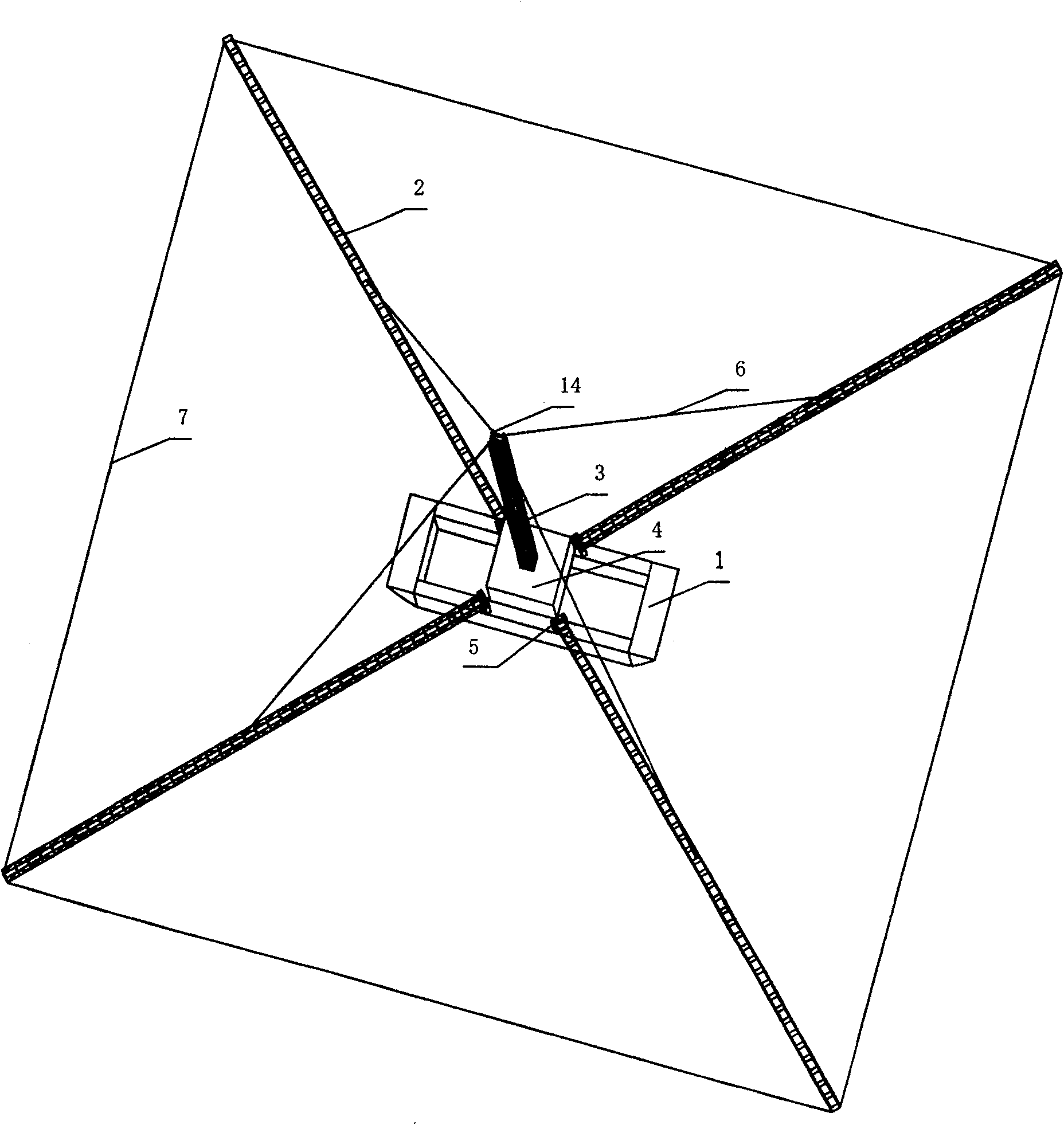 Sink-float type automatic folding fishing apparatus and fishing method using same