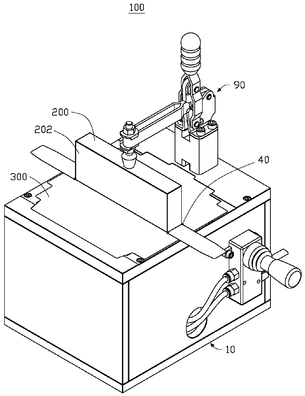 Film sticking device