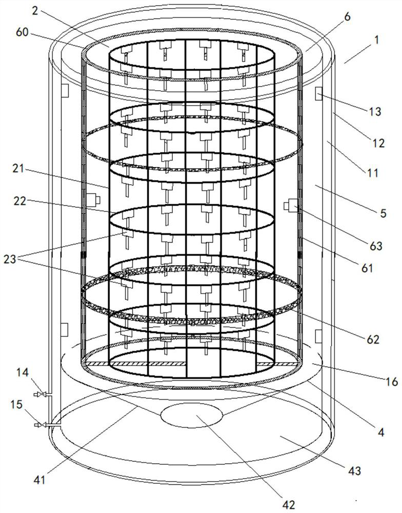 Sterilization furnace that can collect the temperature inside the bottle of Flammulina velutipes