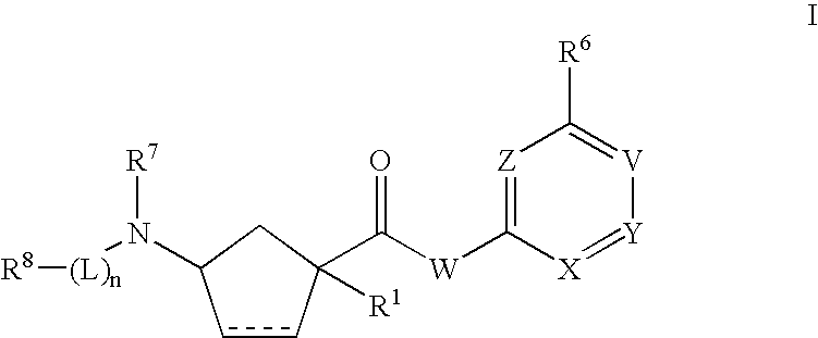3-aminocyclopentanecrboxamides as modulators of chemokine receptors