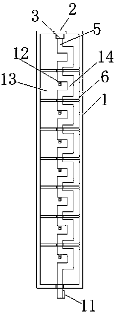 Building external wall noise reducing structure