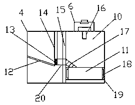 Metal smelting forming device