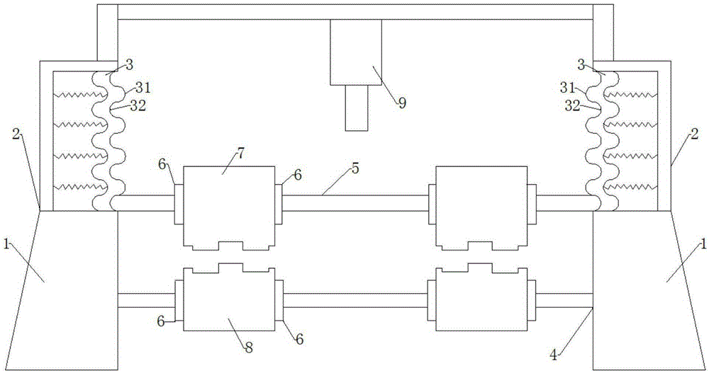 Processing device for carton boards