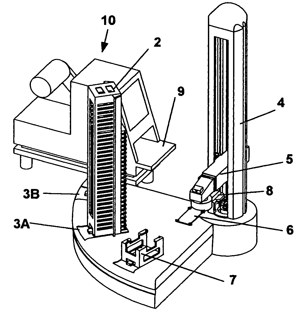 Automated micro-well plate handling device