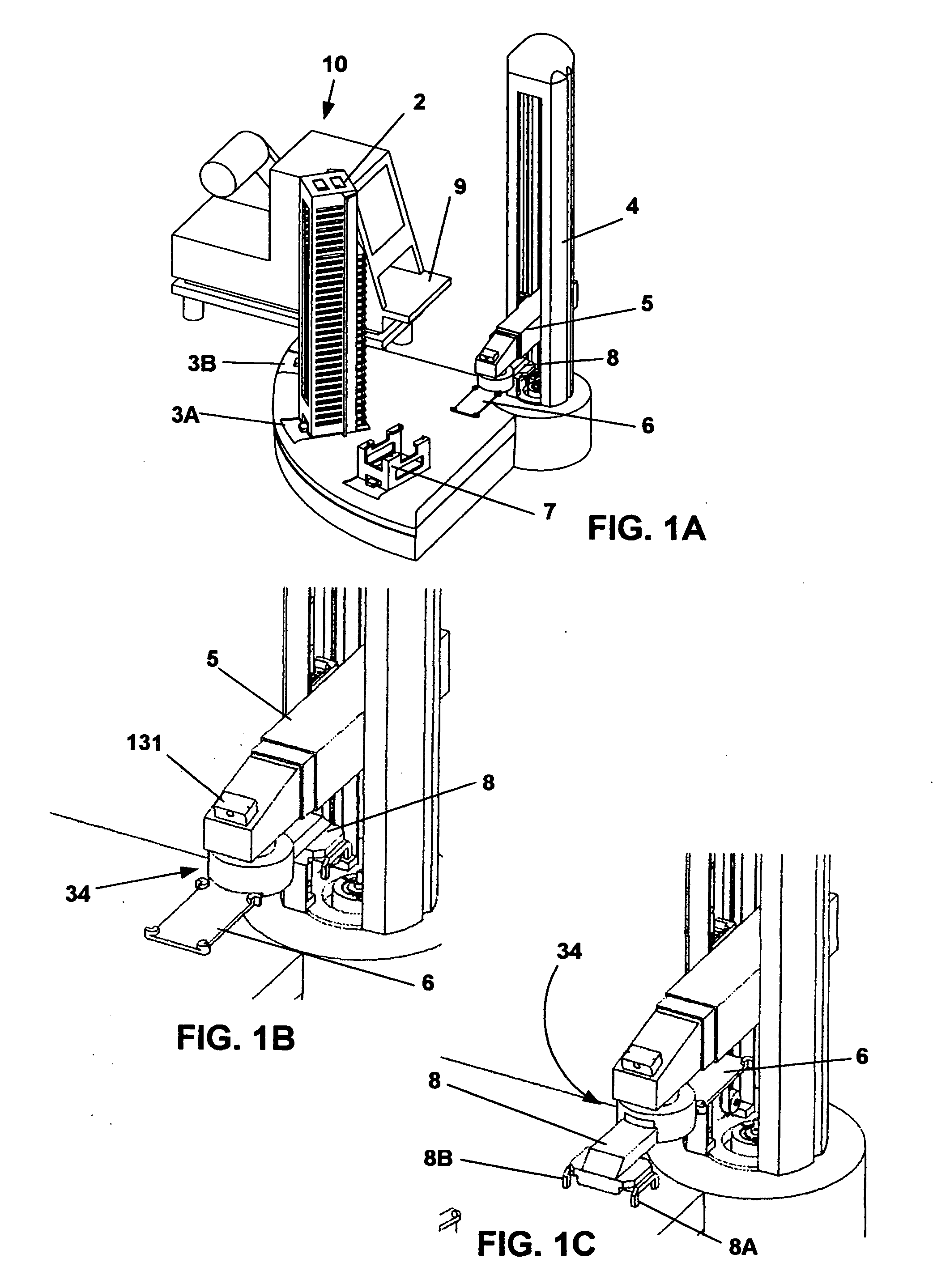 Automated micro-well plate handling device