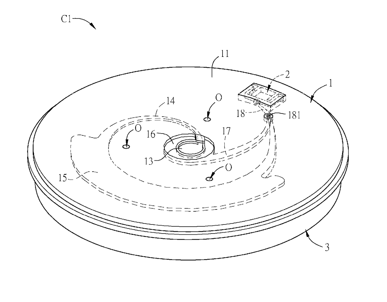 Centrifugal channel device