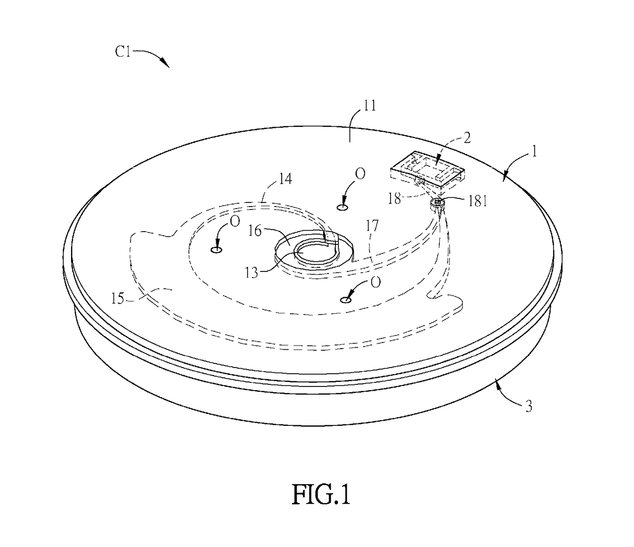 Centrifugal channel device