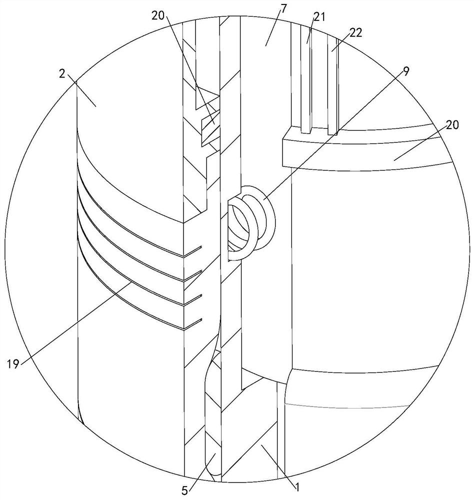 Expansion type rotatable drilling liner hanger