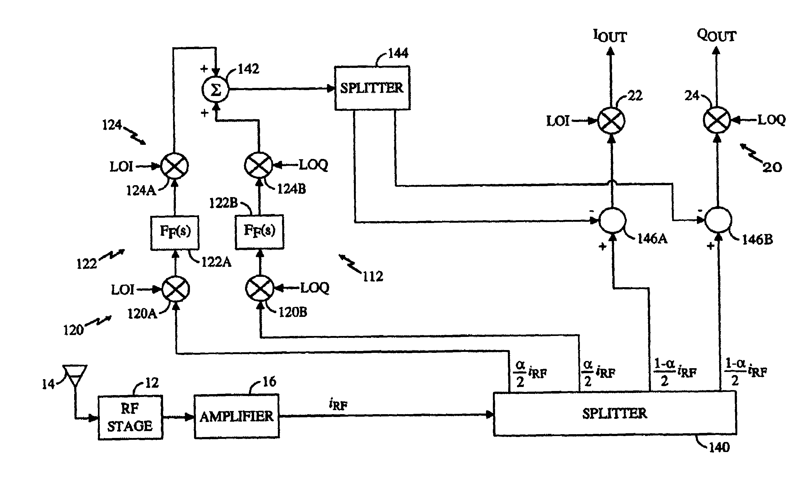 Distortion reduction in a wireless communication device