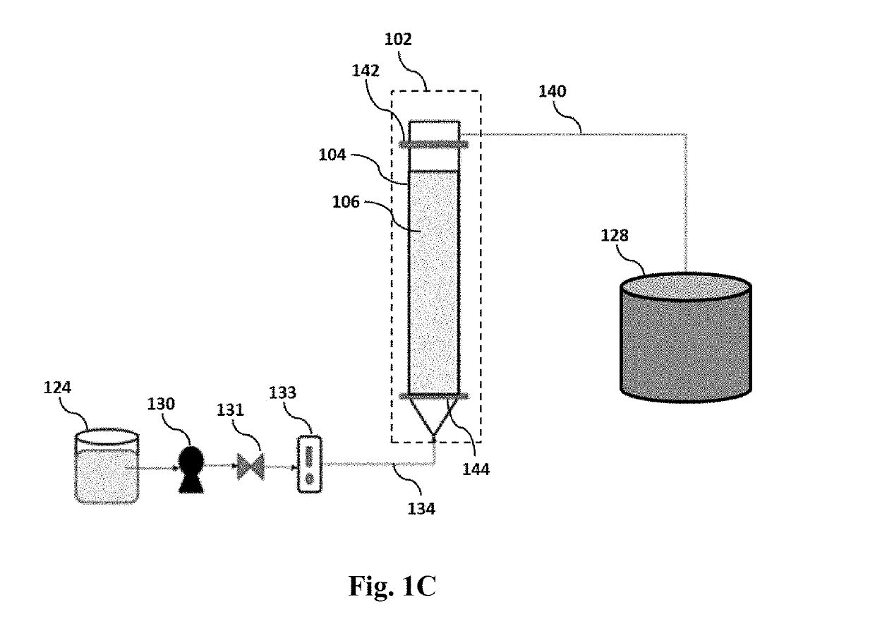 Vertically mounted sulfur adsorbent system