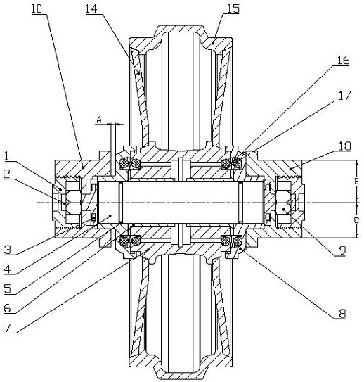 Guide wheel, track system and engineering machinery