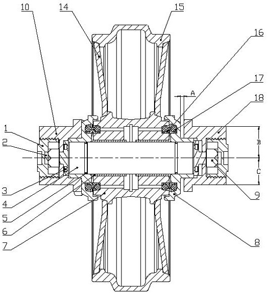 Guide wheel, track system and engineering machinery