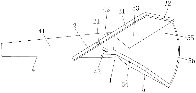 Sealing cover type quantitative spoon