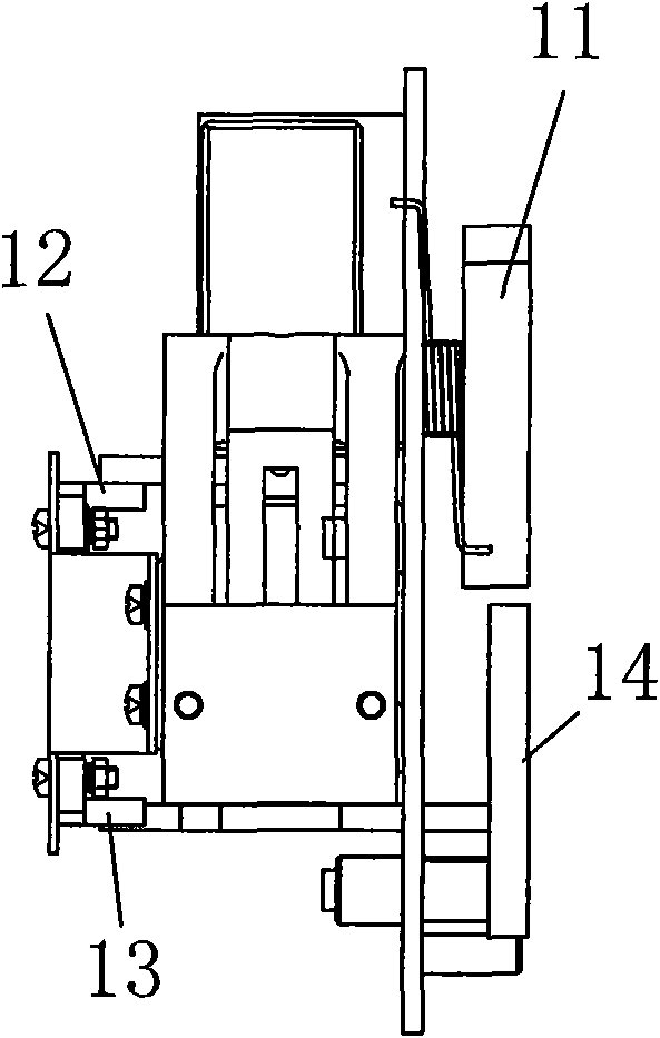 Portal crane lock