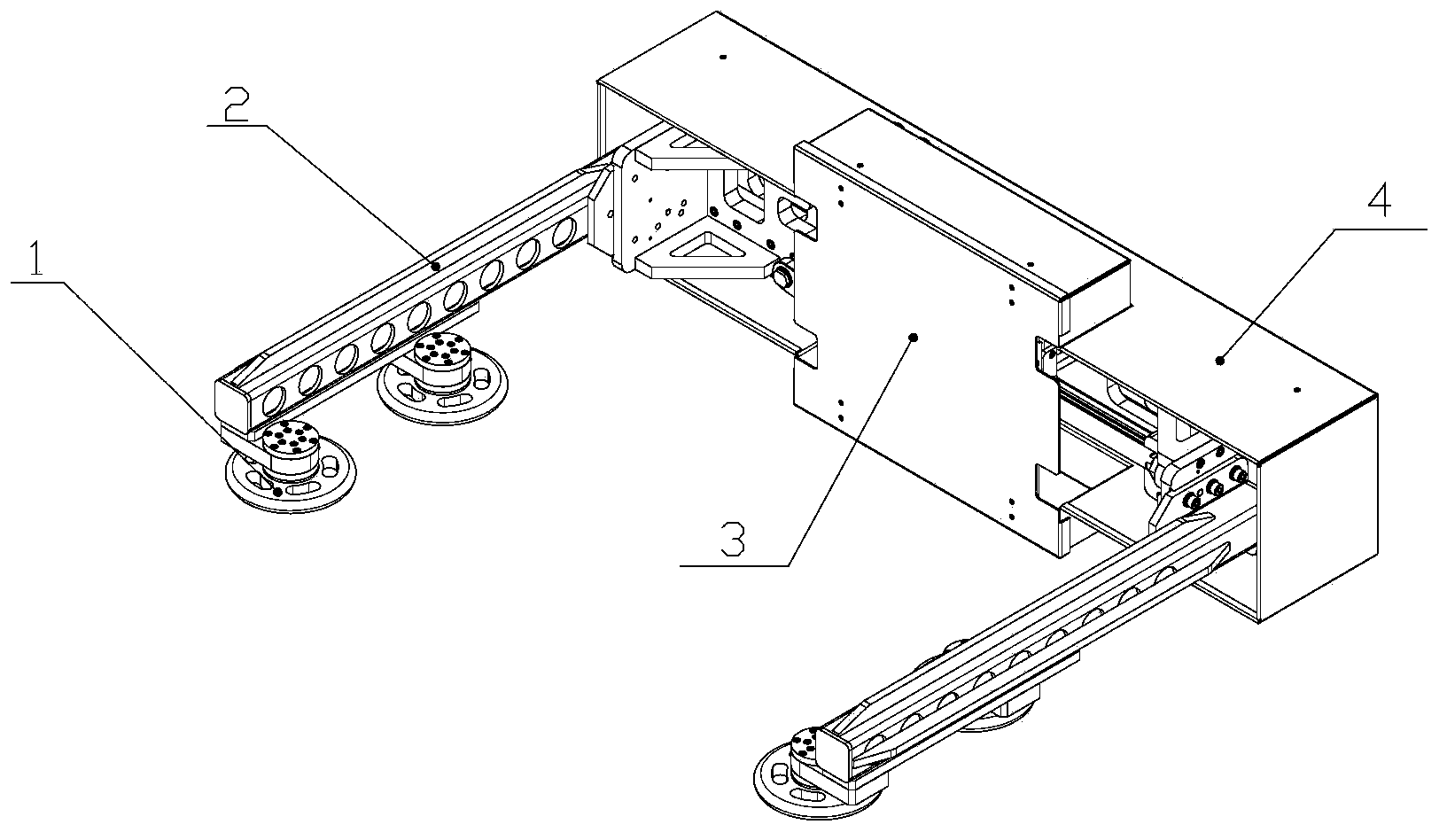 High-temperature-resistant parallel clamp holder