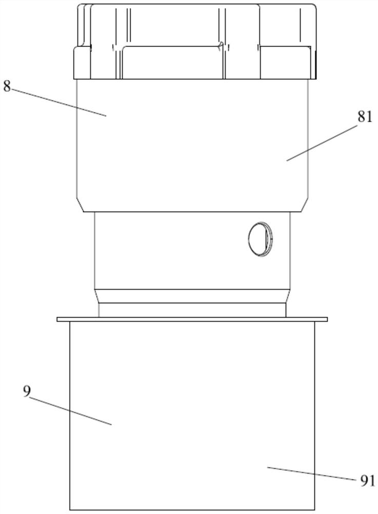 Electric driving hydraulic device, braking system and automobile