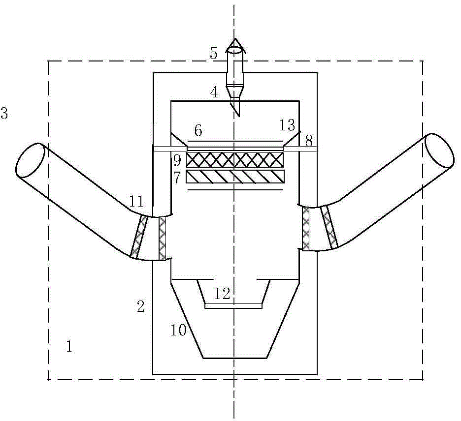 Low-temperature drying and coal conveying integrated equipment for raw coal