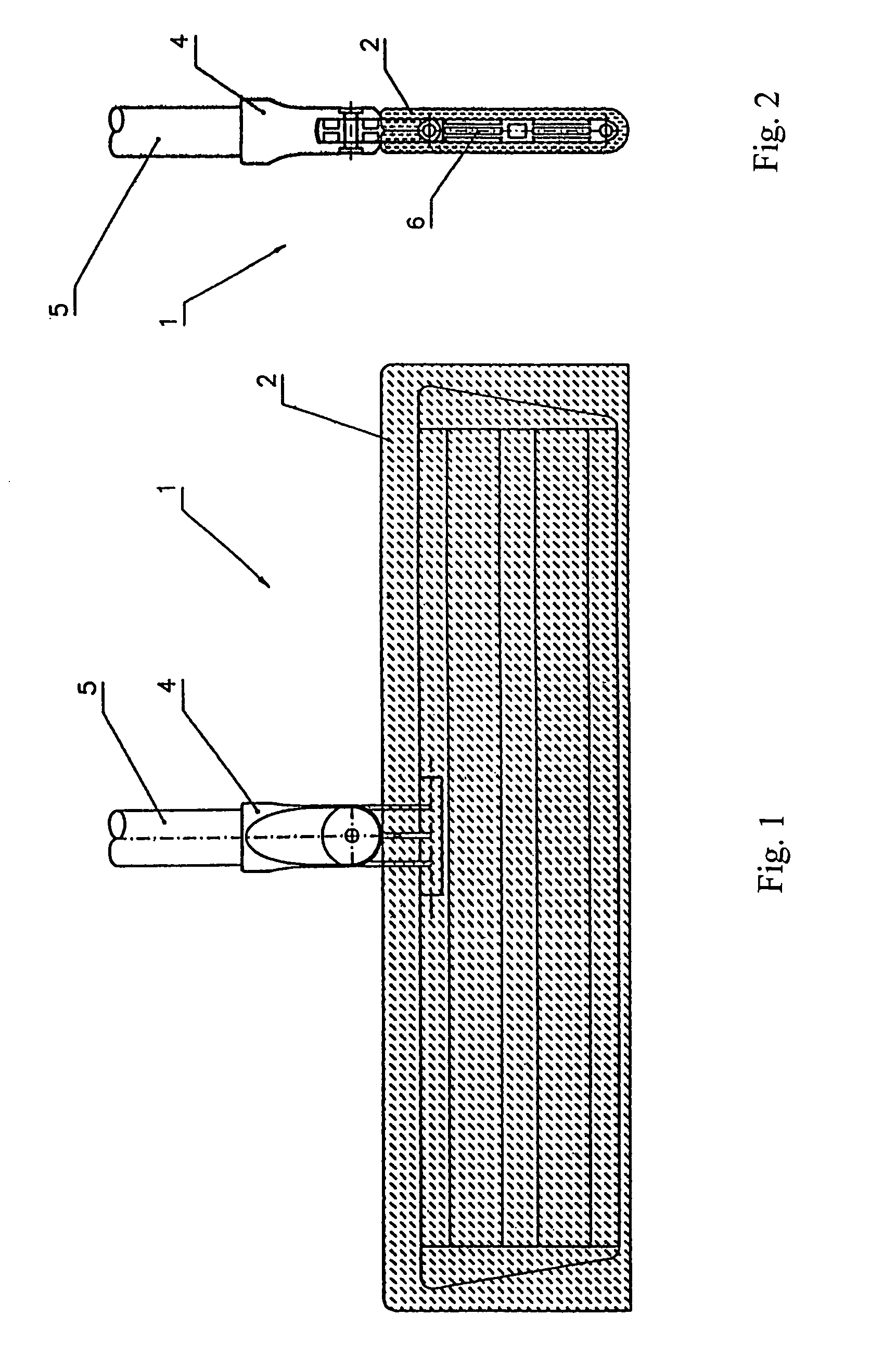 Device for squeezing liquid-absorbing wiper bodies