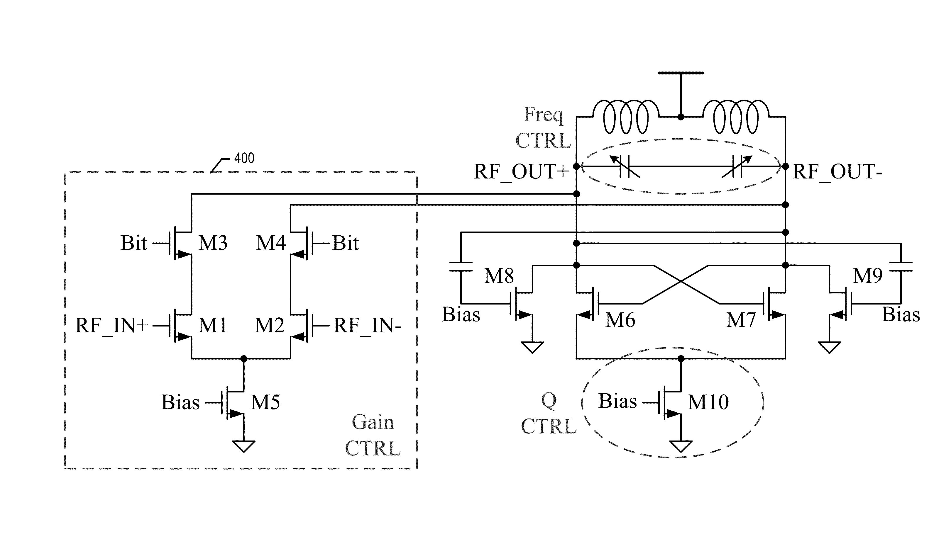 LNA with Linearized Gain Over Extended Dynamic Range