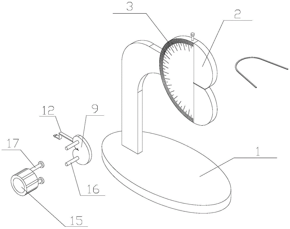 A high-precision square wire torque forming device