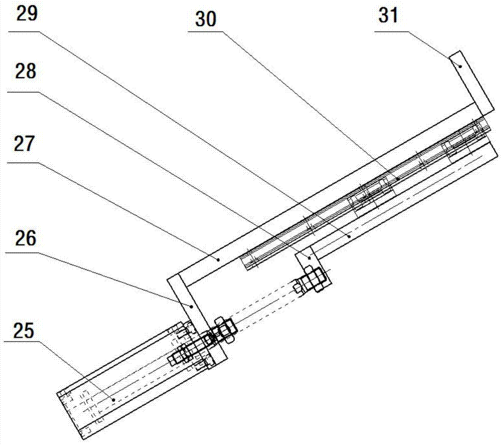 A semi-automatic filling and stoppering machine