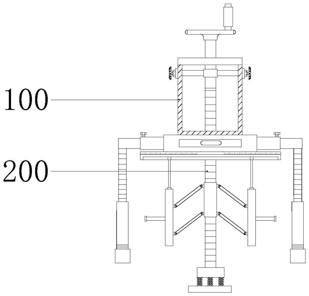 A kind of pile hole diameter detection device for highway engineering construction