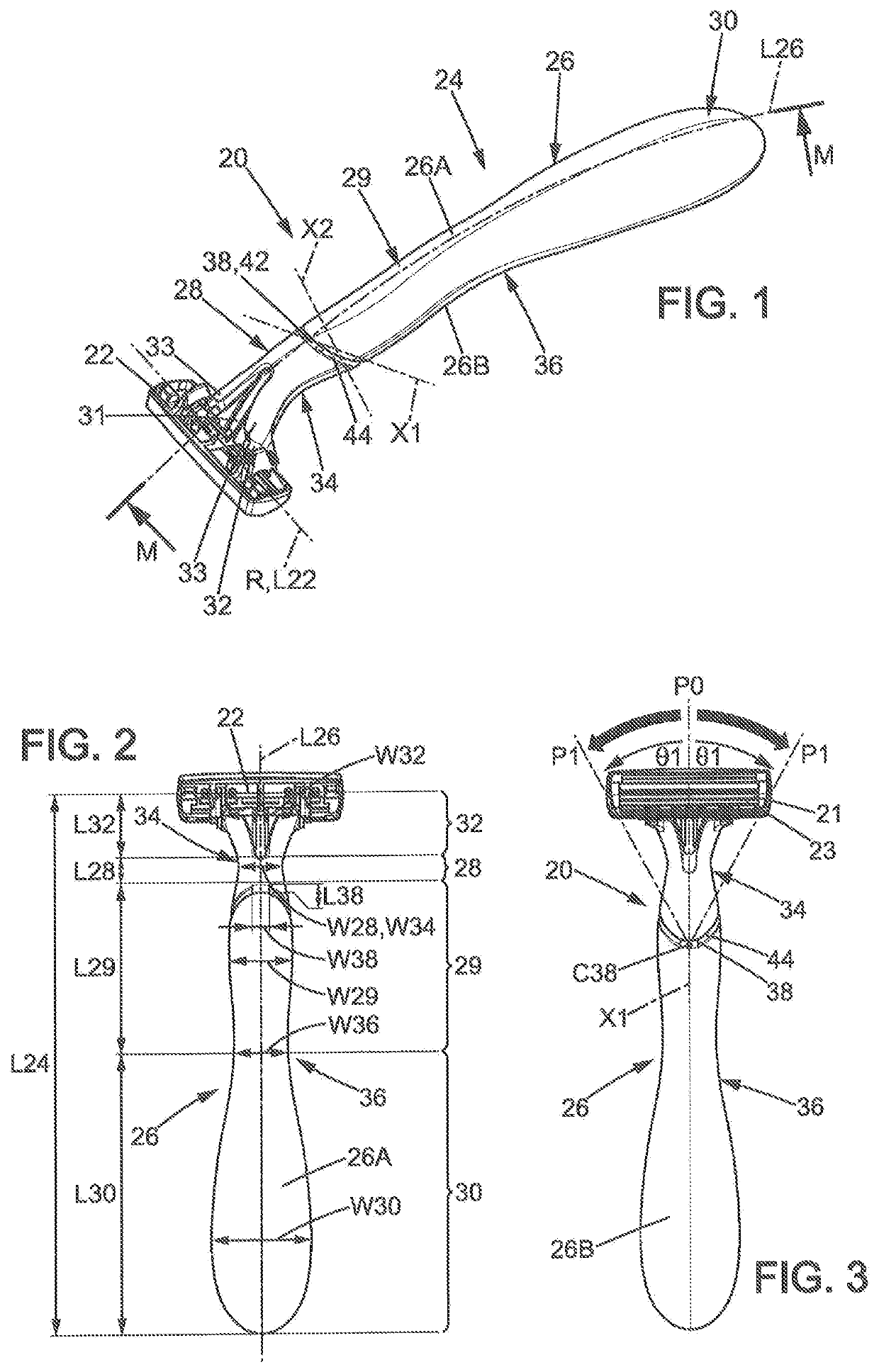 Razor handles