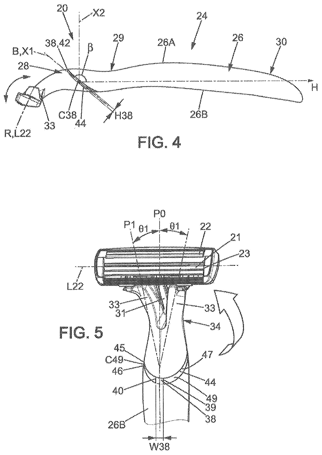 Razor handles