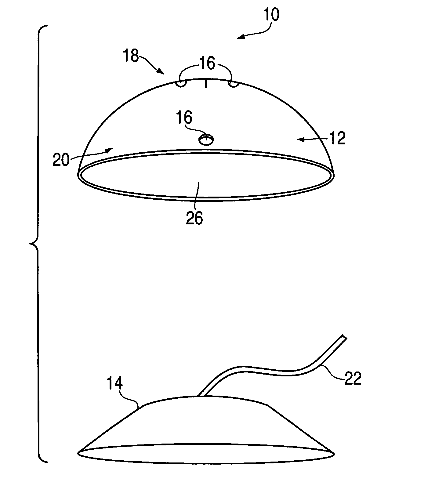 Device and method for prosthetic implant measurement