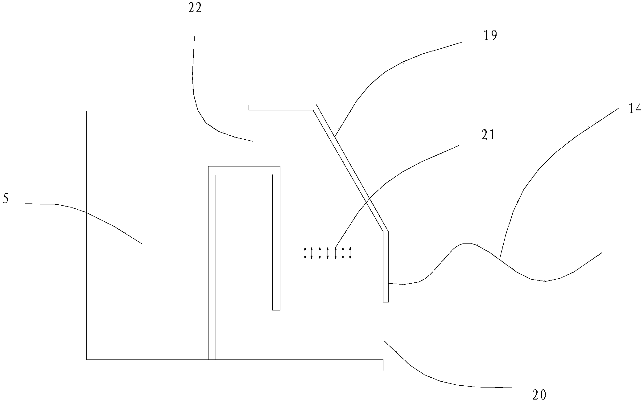 Slit preventing and desilting device and method for harbor basin