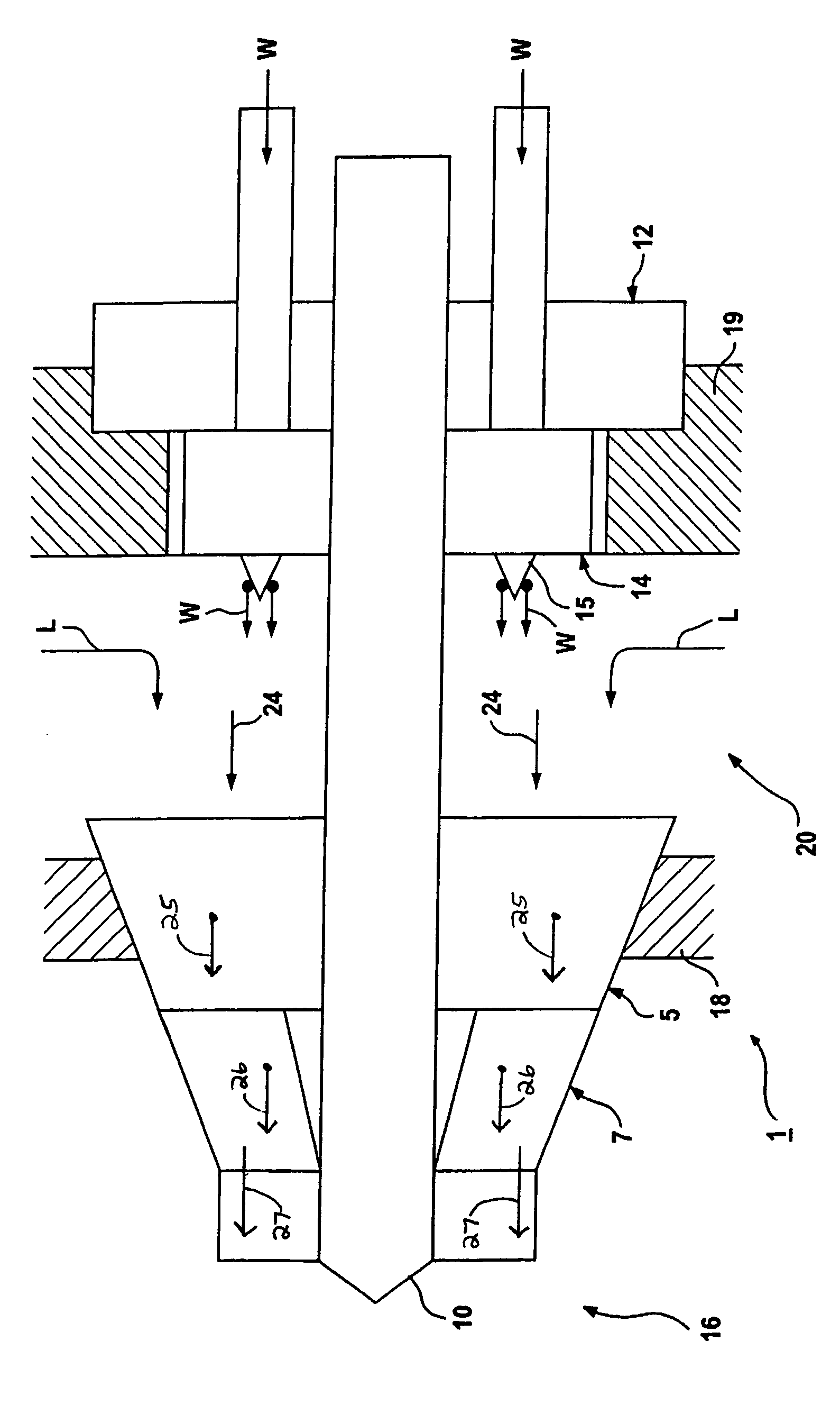Method for operation of a burner and burner in particular for a gas turbine
