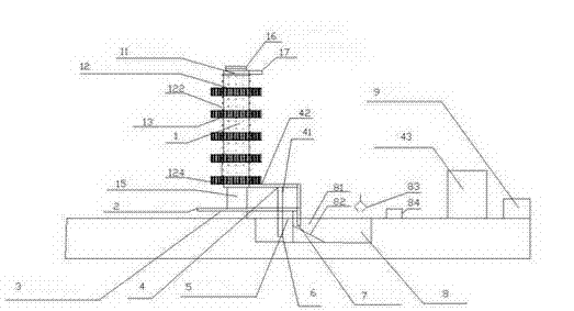 Device for destructive distillation and drying of biomass