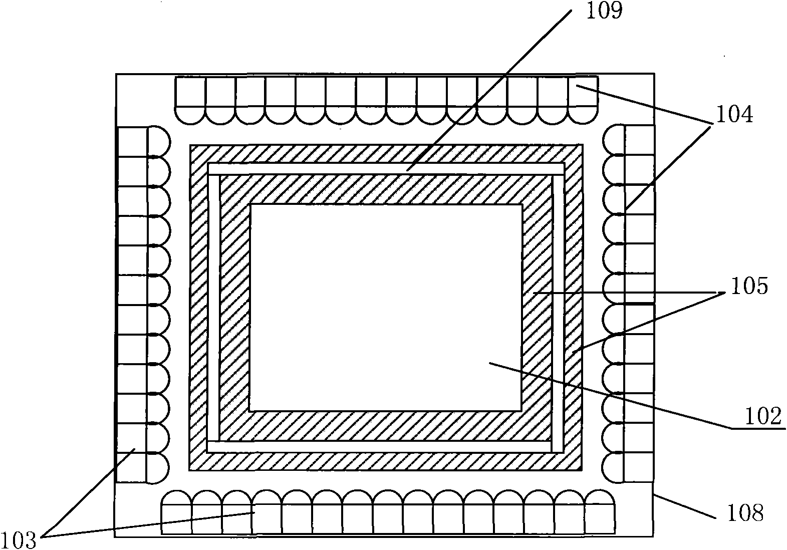 Infrared touch screen and encapsulation method of filter strip
