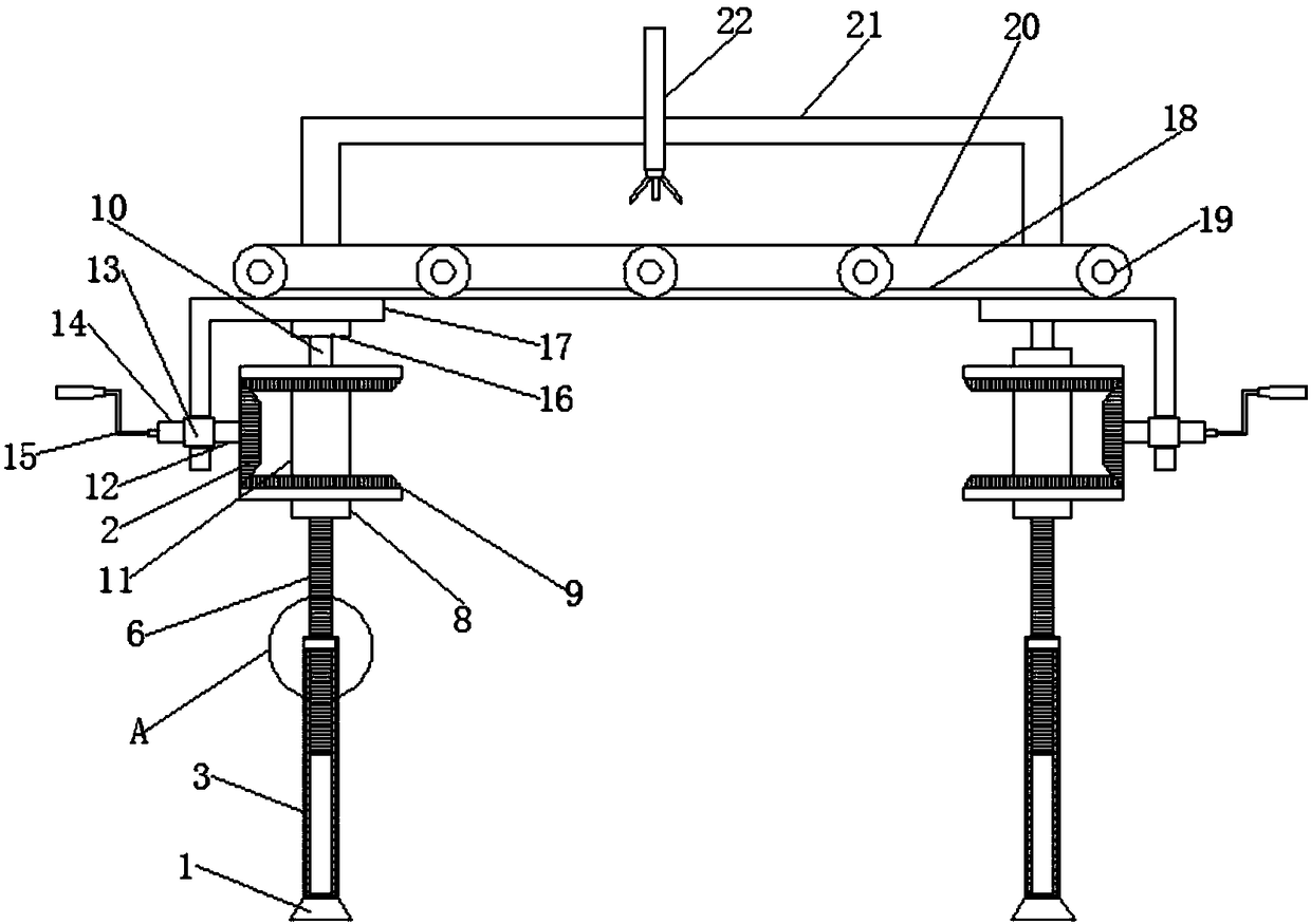 Transmission device for heavy truss manipulator