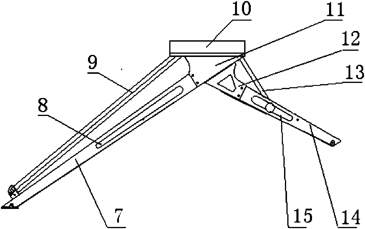 Irregular river cross-section flow measurement device