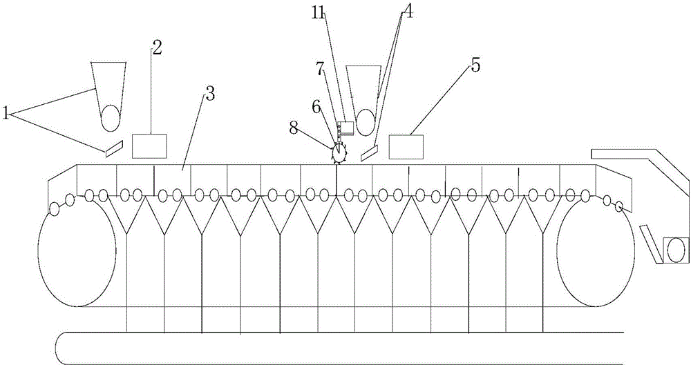 Method and device for improving super-thick bed layer sintering permeability