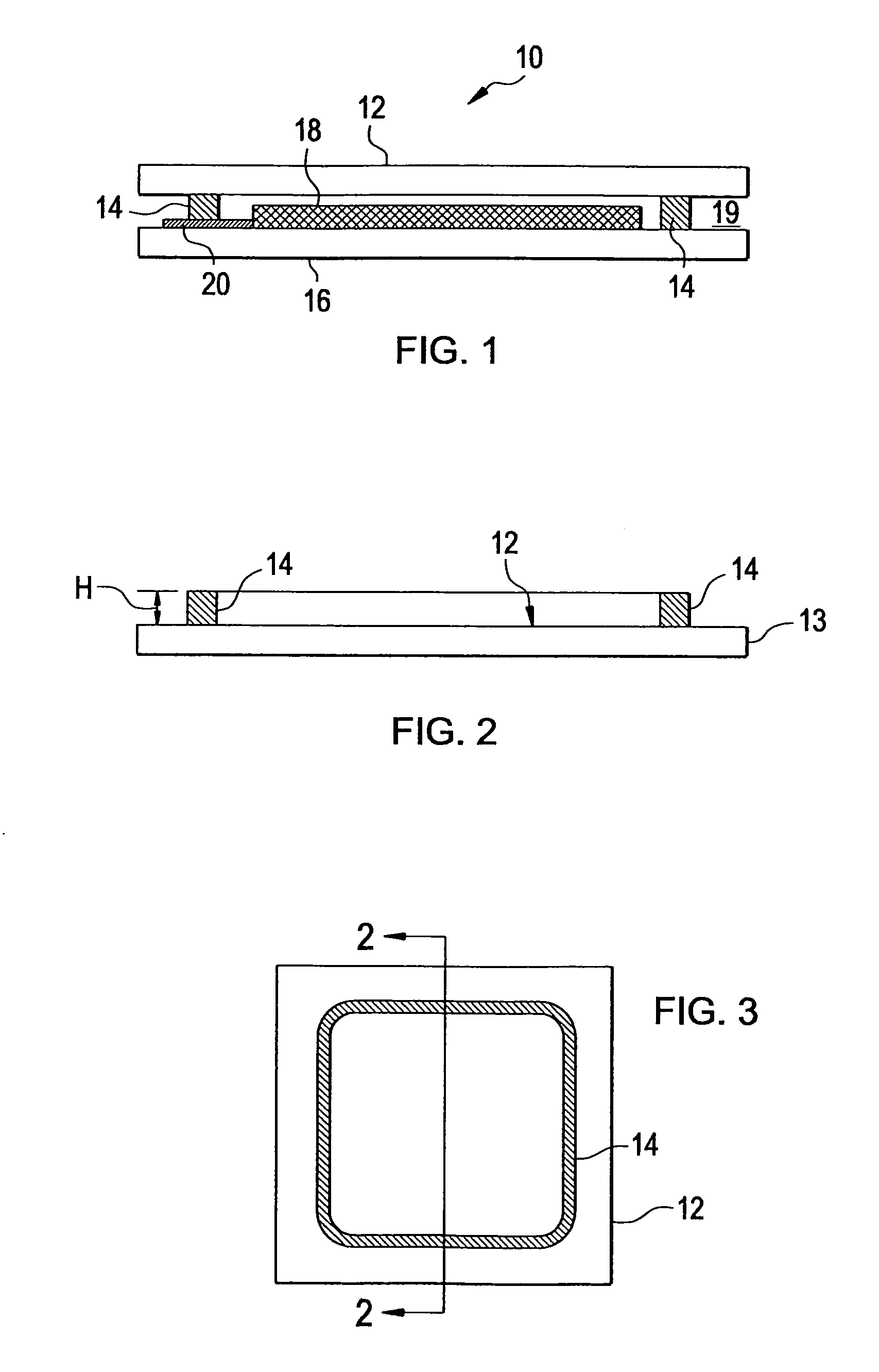 Hermetically-sealed packages for electronic components having reduced unused areas