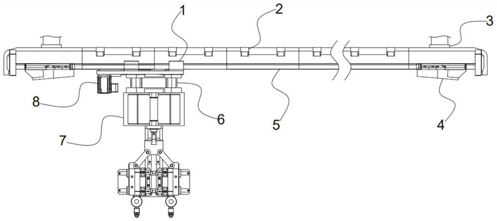 Atomizing and spraying fire-fighting device for fire emergency channel