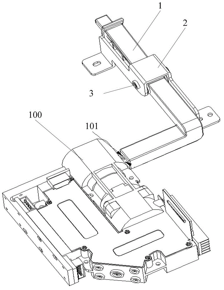 Lens focusing device