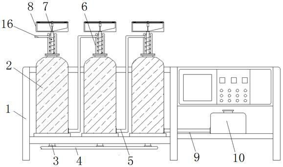 Reverse osmosis treatment equipment with dosing function for sea water desalination and comprehensive utilization