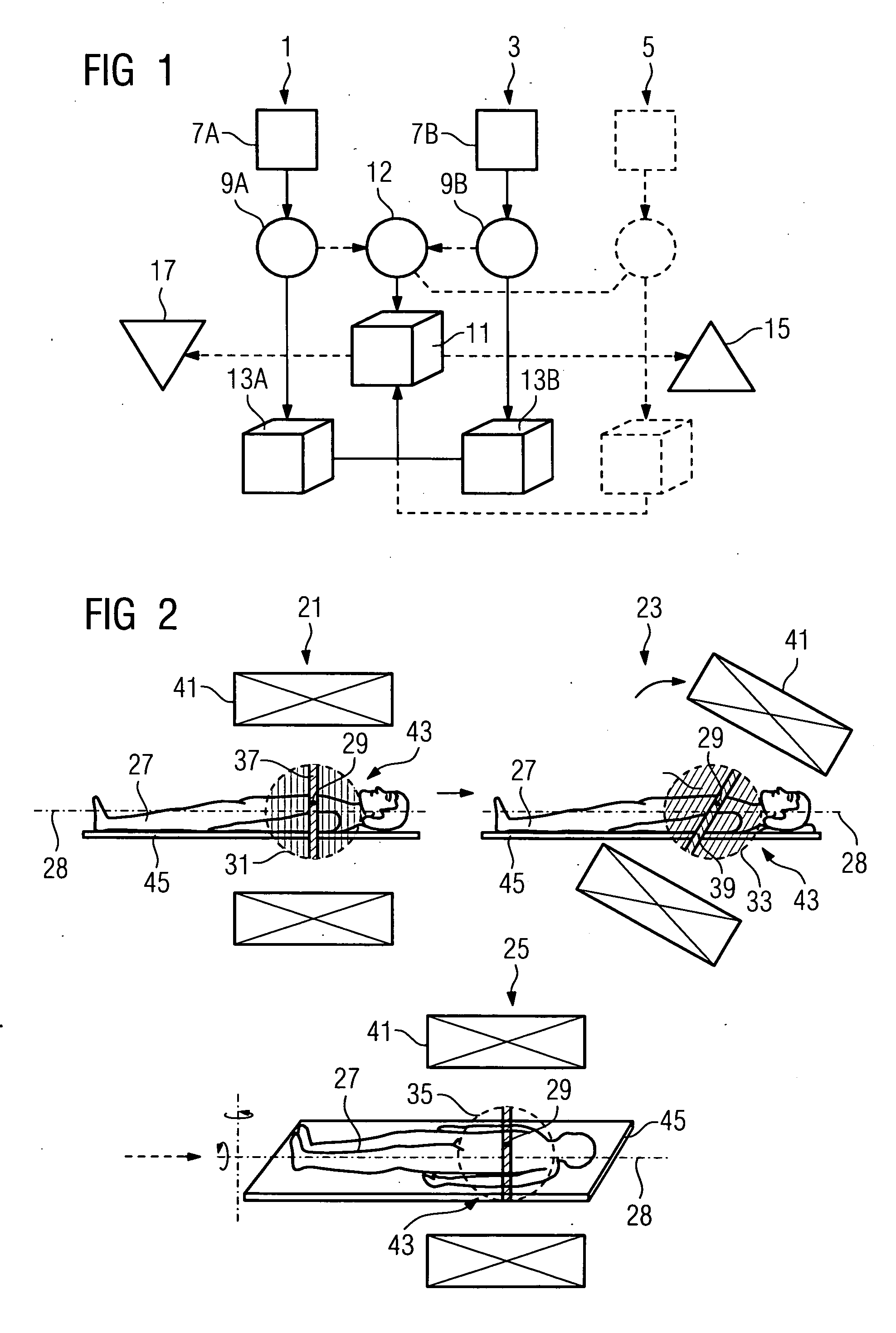 Method for reduced-artifact radiological 3D imaging, medical imaging device and method for creating a therapy plan