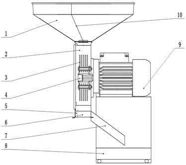 Corn crusher convenient to maintain