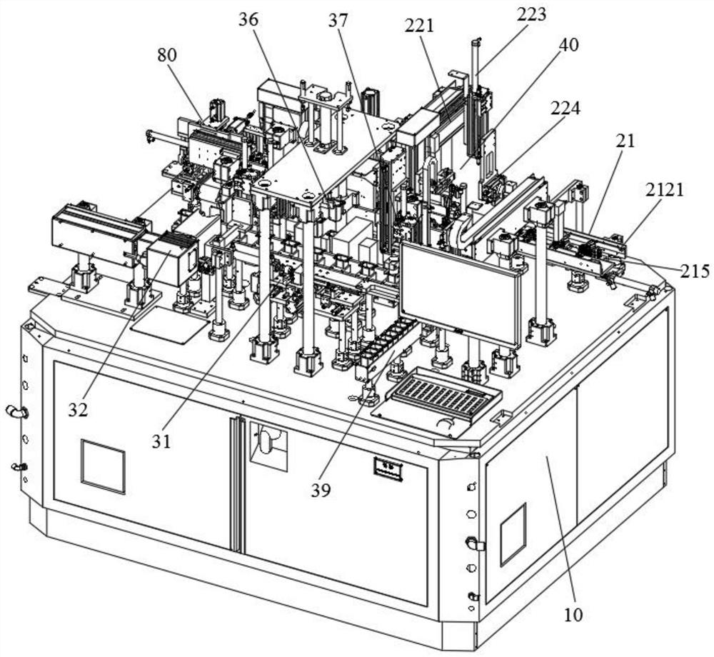 Motor assembling equipment and assembling method thereof