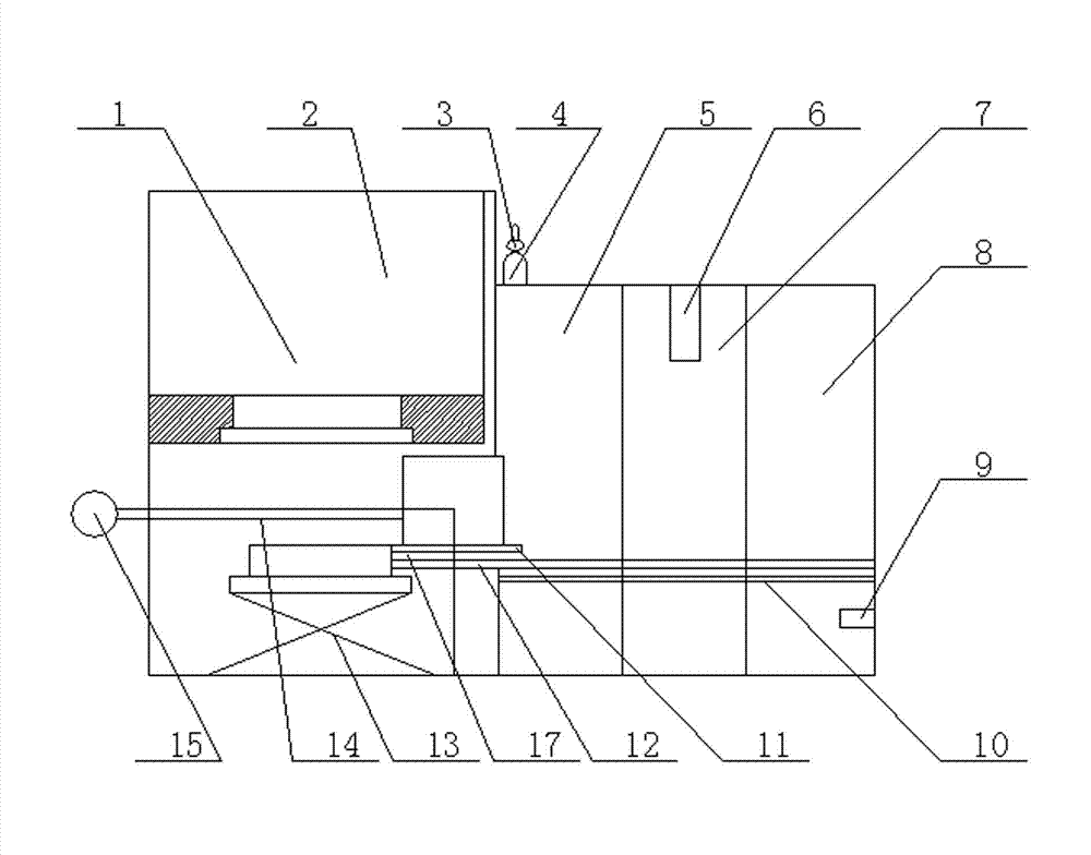 Quenching machine for rapid heat treatment